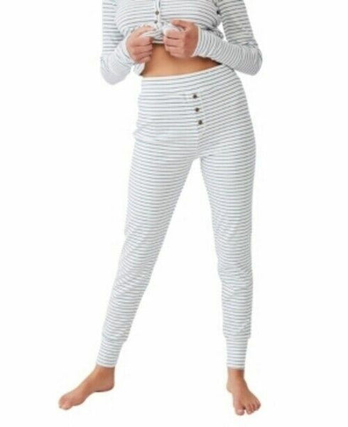 COTTON ON Women's Waffle Long John Pajama Pants Multi2 - Size XS