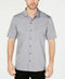 Alfani Men's Camp Collar Shirt Grey Size Small