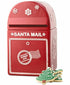 Martha Stewart Collection, Mailbox Cookie Jar, Express Mail, Red Christmas Gift
