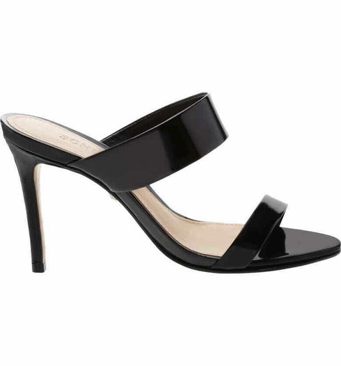 Schutz Stiletto Slide Sandal Black Size 6B Msrp $180