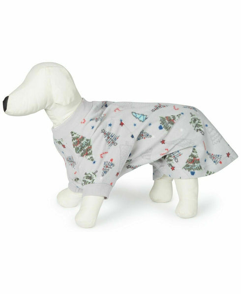 Matching Pet Festive Trees Family Pajamas Size Small