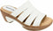 Women's Rialto Valora Comfort Clog Sandals White Size 9M