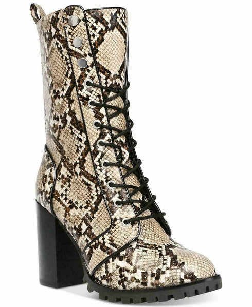 DV Dolce Vita Ayleen Heeled Lug Sole Combat Boots Size 8.5M