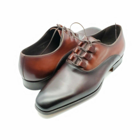 Massimo Emporio Men's Gilli Two-Tone Oxfords Business Fashion Shoes Size 7.5M