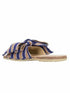 BROTHER VELLIES Burkina Striped Sandal Blue/ Orange Size 10M