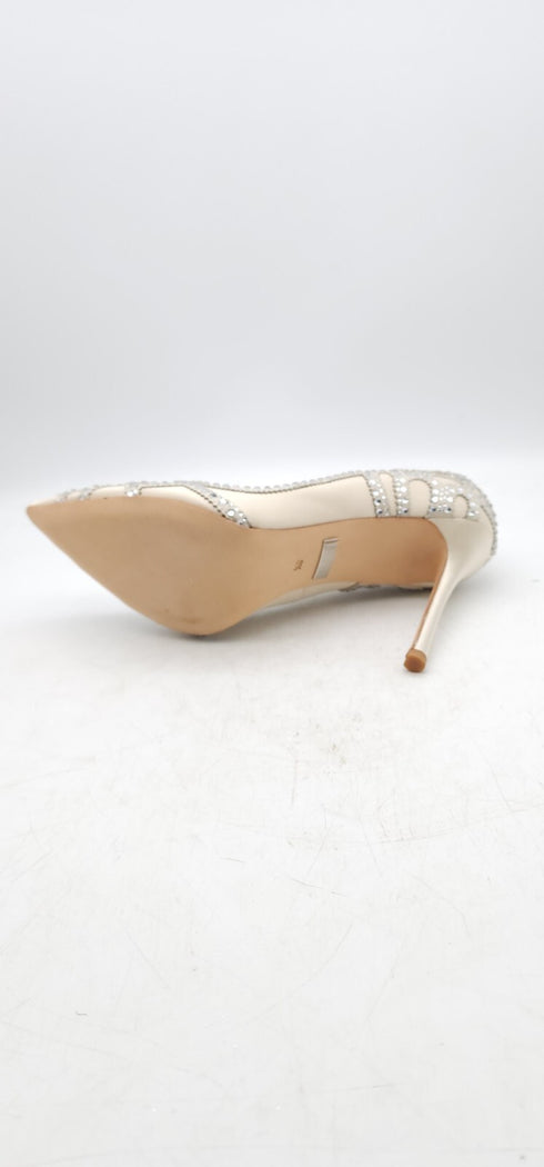 BADGLEY MISCHKA Rouge Evening Pumps Size 8.5M