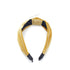 Lulla Collection Bindya Yellow Velvet knotted Headband