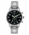 Kenneth Cole Reaction Men's Silver-Tone Metal Bracelet Watch, 46mm