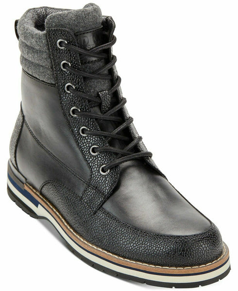DKNY DG396524 Winston Jack Cow Leather Men's Boots Size 9.5