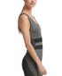 DKNY Sport Cutout-Back Seamless Jumpsuit Gray Womens Medium
