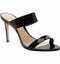 Schutz Stiletto Slide Sandal Black Size 6B Msrp $180