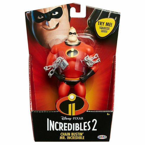 Disney Pixar Incredibles 2 - Chain Bustin' Mr Incredible 6 Inch Feature Figure