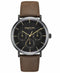 Men's Kenneth Cole Classic Day-Date Multifunction Leather Strap Watch KC50207002