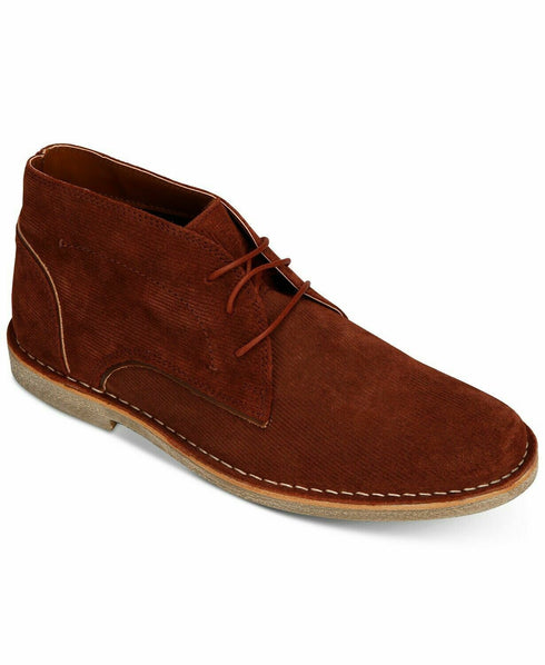 Kenneth Cole Reaction Men's Passage Chukka Boots Brick Suede 8