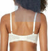 Calvin Klein 101 Women's Pom Pom Lace Demi Lift Bra Ivory- 36 D