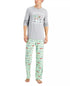 FAMILY PAJAMAS Matching Men's Tropical Santa Family Pajama Set Small
