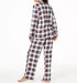 FAMILY PAJAMAS Matching Women's Stewart Plaid Family Pajama Set Large