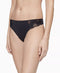 CALVIN KLEIN Women's Hibiscus Lace Thong Underwear Black Size Small