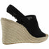 Toms Monica Slingback Wedge Black Size 7.5