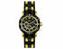 Invicta Men's Pro-Diver 23702 Black/Gold Tone 50MM Case Chronograph Watch W CASE