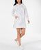 Calvin Klein Womens Tie Dye Printed Logo Hoodie Dress Medium