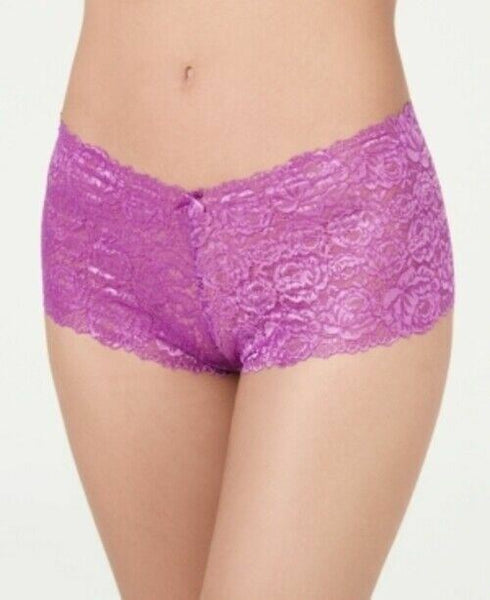 INC International Concepts Lace Boyshort Underwear Hyacinth Violet Size Small