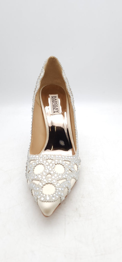 BADGLEY MISCHKA Rouge Evening Pumps Size 8.5M