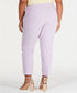 Bar III Trendy Plus Size Bi-Stretch Pants Purple 22W