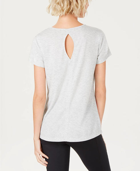 Ideology Graphic Keyhole T-Shirt Be Yourself Love Yourself Size 2XL