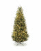 7 1/2' Natural Fraser Slim Fir Hinged Tree with 600 Clear Lights
