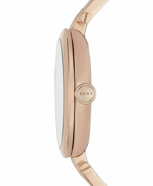 Women's DKNY Eastside Rose Gold Steel Bangle Band Watch NY2711