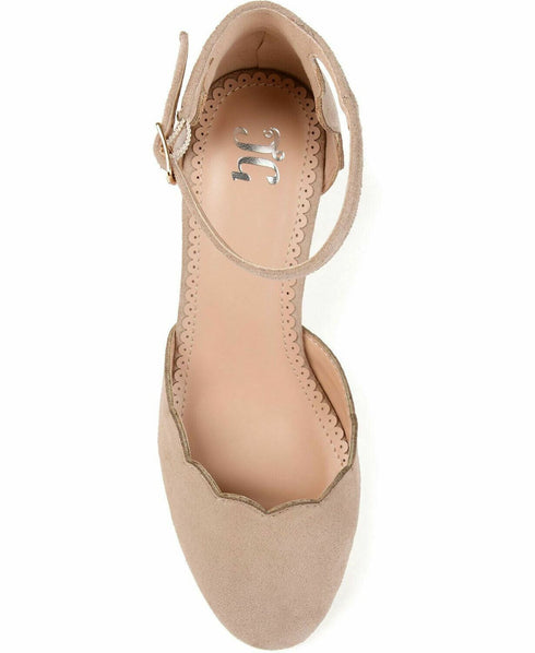 Women's Journee Collection Women's Edna Pumps Taupe Size 7.5M