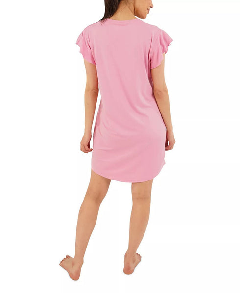 Munki Munki Flamazing Sleep Shirt & Scrunchie Pajama Set Size Small