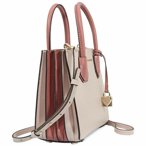 MICHAEL Michael Kors Mercer Pebble Leather Crossbody with Heart