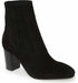 Aquatalia Women's Fayren Suede Ankle Boots Black Leather Suede US 9M Msrp $450
