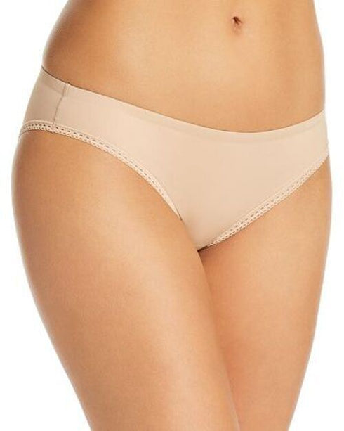 CALVIN KLEIN Women's Liquid Touch Bikini Underwear QF4481 Beige Small