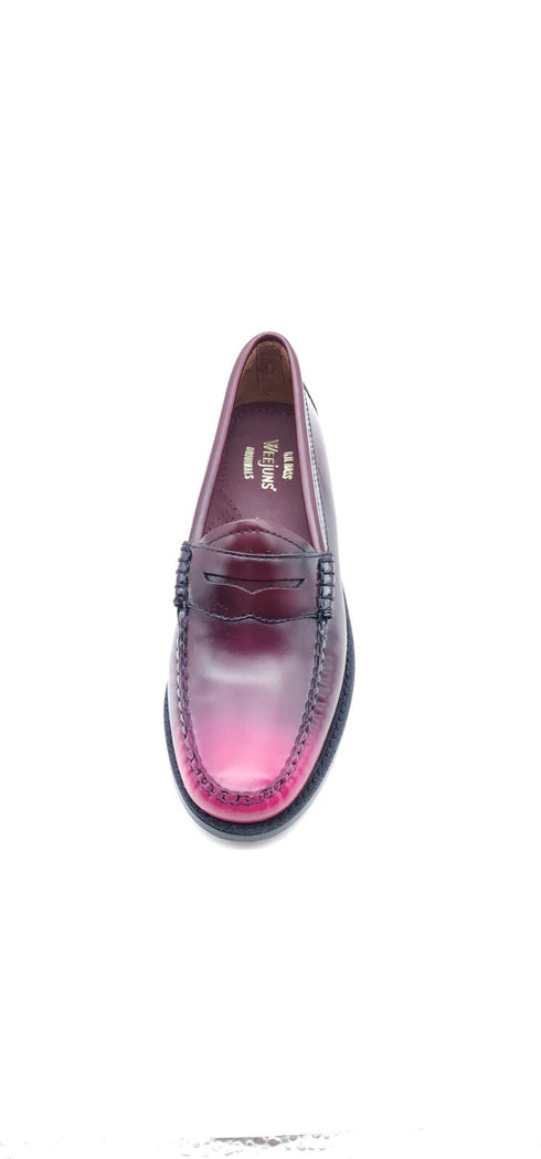 G.H.BASS Women's Whitney Ombre Weejuns Loafer Shoes Red Size 5