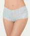 INC International Concepts Lace Boyshort Underwear Light Blue Size Small
