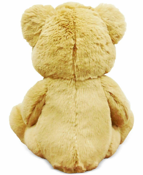 Holiday Lane Christmas Cheer Plush Brown Bear with Red Bow