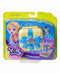POLLY POCKET Hidden Hideout UNICORN UTOPIA Compact 3 Hidden Surprises New