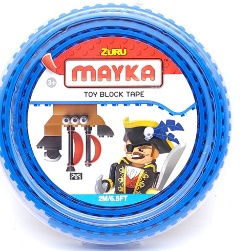 Zuru Maya Toy Block Tape Blue 2M/6.5ft | Remove & Reuse
