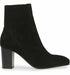 Aquatalia Women's Fayren Suede Ankle Boots Black Leather Suede US 9M Msrp $450