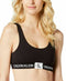 Calvin Klein Women’s Monogram Unlined Bralette Black- Small
