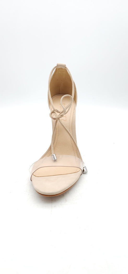 SCHUTZ Women's Josseana Open Toe Nubuck High-Heel Sandals Size 5.5