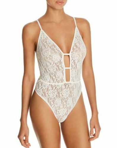 Hanky Panky Signature Lace Plunge Bodysuit Size S