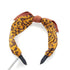 Cara Leopard Headband with Bow - New