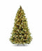 National Tree Company Wintry Pine 7.5 ft Tall With 650 Clear Lights New