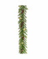 National Tree Company 9'x 10" Glittery Gold Dunhill® Fir Garland w/ Red Berries