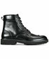 INC International Concepts Men’s Brix Kiltie Leather Boots (Black) - Size 9.5