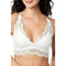 Jenni by Jennifer Moore Split-Back Lace Bralette Bra White- M
